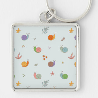 Grappige slakken sleutelhanger