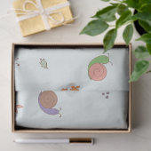 Grappige slakken tissuepapier (Geschenk)