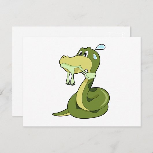 Grappige Slang Briefkaart (Voorkant / Achterkant)