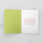 Grappige Slang Clown Gefeliciteerd Verjaardagskaar Kaart (Binnen)