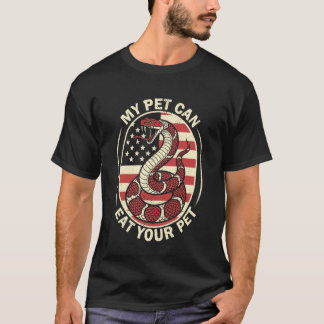 Grappige Slang Reptiel Liefhebber Mannen Vrouwen J T-shirt