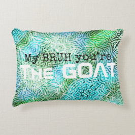 Grappige slang tienerkamer accent kussen