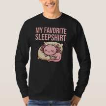 Grappige slapende Axolotl - Mijn favoriete slaapsh