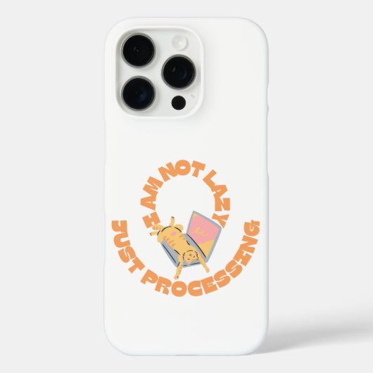 Grappige slapende kat op laptop Case-Mate iPhone case (Achterkant)