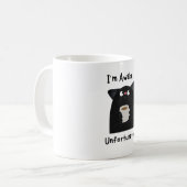 Grappige Slaperige Kat  Koffiemok (Voorkant links)