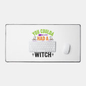 Grappige Slechte Heks Halloween Citaat Vector Desi Bureaumat (Keyboard & Muis)