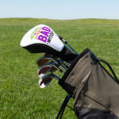 Grappige Slechte Heks Halloween Citaat Vector Desi Golfheadcover (Insitu)