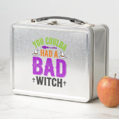 Grappige Slechte Heks Halloween Citaat Vector Ontw (In situ)
