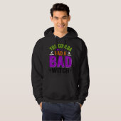 Grappige Slechte Heks Halloween Citaat Vector Ontw Hoodie (Voorkant volledig)