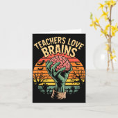 Grappige Sleutel Citaat Alle Leraren Liefhebben He Kaart (Gele Bloem)