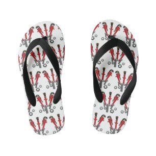 Grappige sleutel monster gereedschap humor cartoon kinder teenslippers
