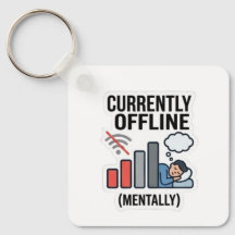 Grappige sleutelhanger | Digitale detox humor