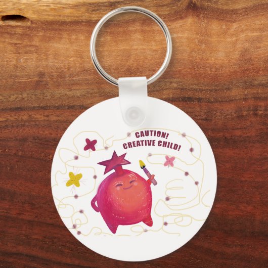 Grappige sleutelhanger voor kinderen (Voorkant)