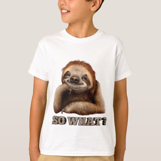 grappige sloep t-shirt (Voorkant)