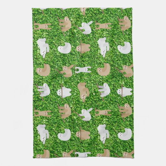 grappige sloezels theedoek (Verticaal)