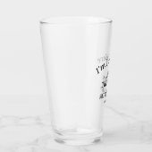 Grappige Slogan Bachelor Bachelorette Trouwfeest Glas (Rechts)