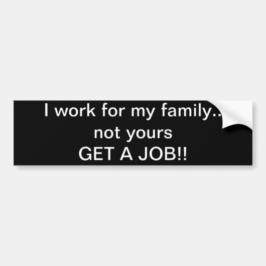 Grappige slogan bumperstickers (Voorkant)