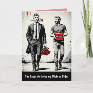 Grappige slogan Valentijnskaart Kaart