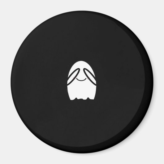 grappige slogan van peekaboo magneet (Voorkant)