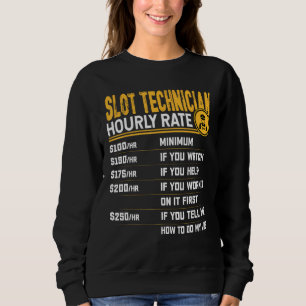 Grappige Slot Technicus Uurtarief - Slot Machine M Trui