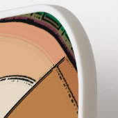 Grappige Sloth Pickleball gepersonaliseerd Paddle (Links Detail)