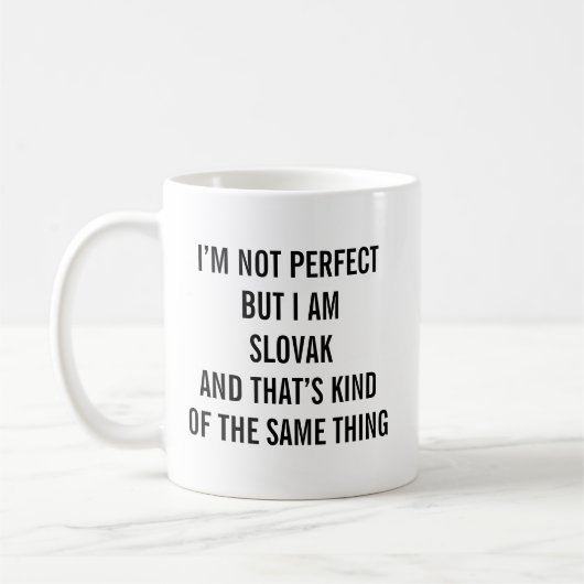 Grappige Slowakije Koffiemok (Links)