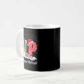 Grappige Slp Spraak Taal Patholoog Kerstman Koffiemok (Voorkant links)