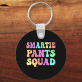 Grappige Smartie Pants Squad S Technologie Afstude Sleutelhanger (Voorkant)