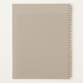 Grappige Smeltende Rode Panda Opgebrand Sticker | Planner (Achterkant)