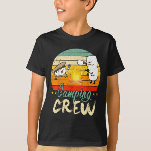 Grappige Smore Camping Crew Familie Kampeerder Kin T-shirt