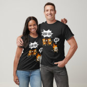 Grappige Smores Groepsknuffel Camping Kampeer Vuur T-shirt (Unisex)
