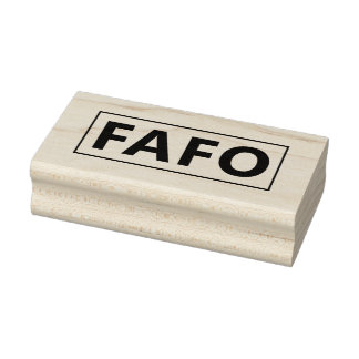 Grappige Snarky Houten Stempel | Werk Humor