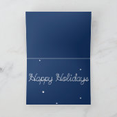 GRAPPIGE SNEEUWMAN KERST KAART (Binnen)