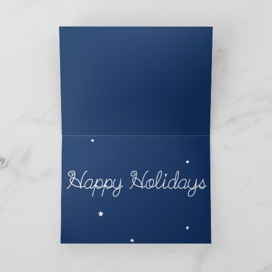 GRAPPIGE SNEEUWMAN KERST KAART (Binnen)