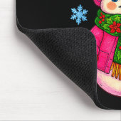 Grappige Sneeuwman Kerst Kostuum Schattig Peuter M Muismat (Hoek)