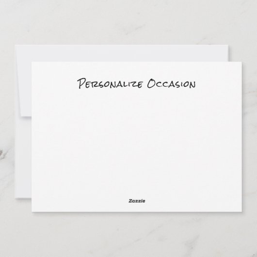 Grappige Sneeuwman Kerstmis Wintersport Skiën Vaka Feestdagenkaart (Achterkant)