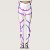 Grappige sneeuwman leggings (Voorkant)