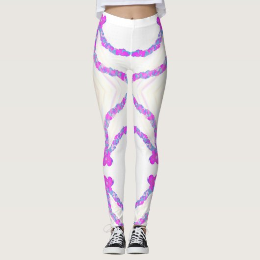 Grappige sneeuwman leggings (Voorkant)
