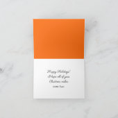 Grappige sneeuwmannen kaart (Binnen)