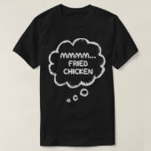 Grappige Snelle Eten Liefhebbers Kleding Merk Meme T-shirt (Design voorkant)