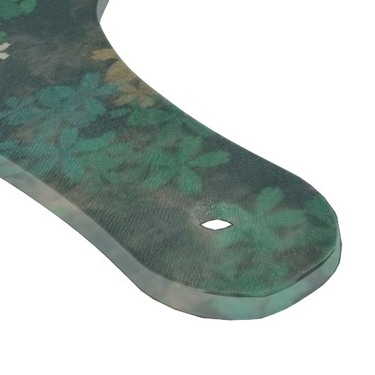 Grappige snijplank met nieuwsgierige lama (Hoek)