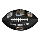Grappige snor Happy Vaderdag 3 Foto American Football (Voorkant)