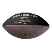 Grappige snor Happy Vaderdag 3 Foto American Football (Gedraaid 270)