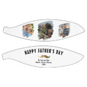 Grappige snor Happy Vaderdag 3 Foto Basketbal (Panelen)