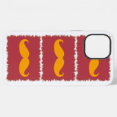 Grappige Snor iPhone Hoesje (Achterkant horizontaal)
