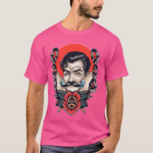 Grappige Snor Outfit Grappige Snor Barbier T-shirt