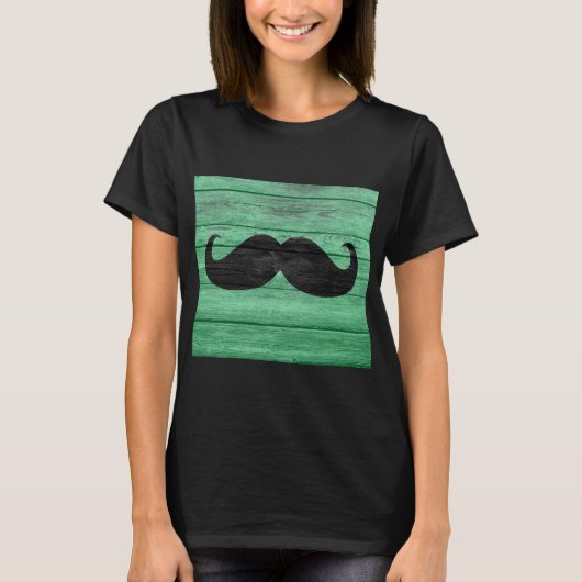 Grappige Snor Vintage #15 T-shirt (Voorkant)