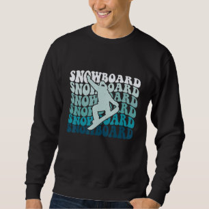 Grappige Snowboarden Skiër Snowboarder Snowboard V Trui