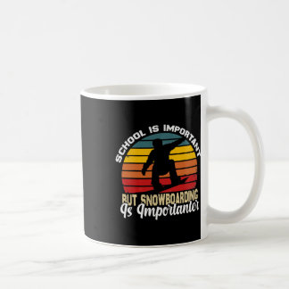 Grappige Snowboarding grappen Jongens Meisjes Sno Koffiemok