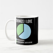 Grappige Snowboarding Sport Hob Koffiemok (Links)